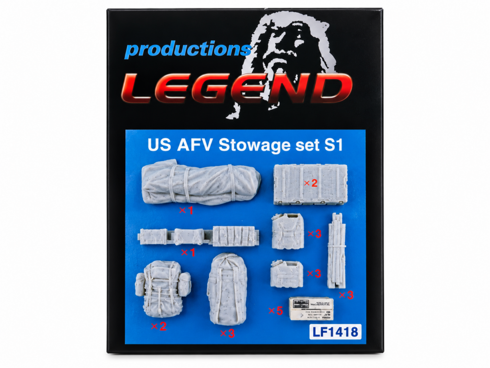 US AFV Stowage Set 1 Modern 1/35