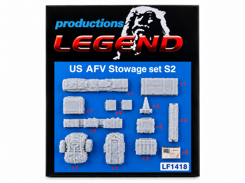 US AFV Stowage Set 2 Modern 1/35