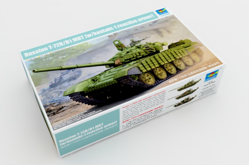 T72B era 1/35 TRUMPETER