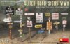 35608 ALLIED ROAD SIGNS EUROPEAN WW2