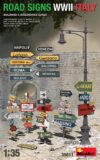 ROAD SIGNS WWII ITALY 1/35