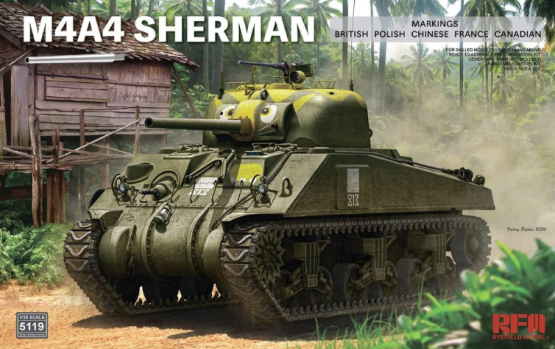 M4A4 SHERMAN 1/35 RFM