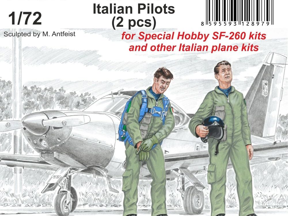 ITALIAN pilots SF-260 1/72 CMK
