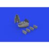 Bf 110E nose guns PRINT 1/72 EDUARD 1/72