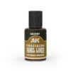 AK12107 PRECISION PANEL LINERS RAW UMBER GREENISH 30ml