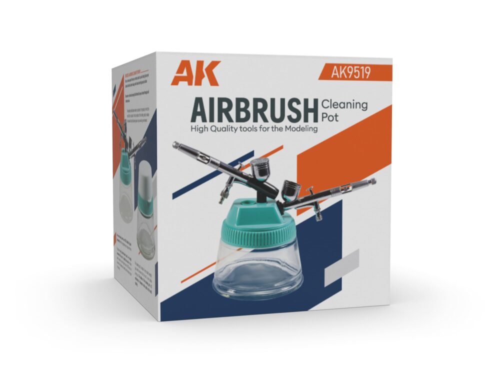 AK9519 AIRBRUSH CLEANING POT