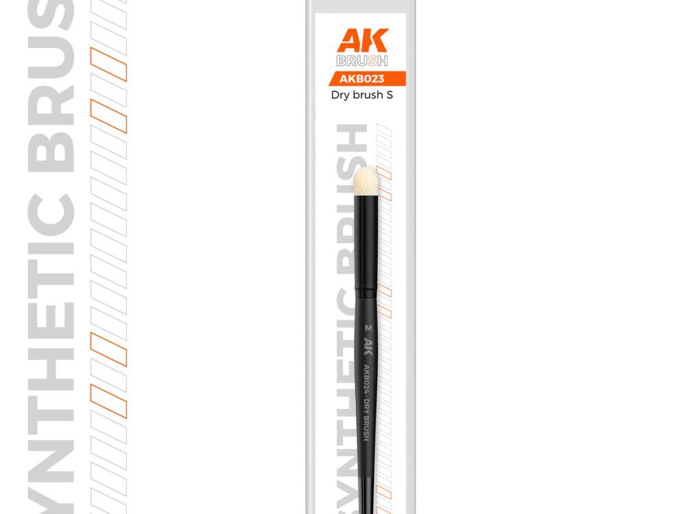 AKB023 SYNTHETIC DRY BRUSH – S