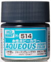 H-514 Mr Hobby -Gunze Aqueous Hobby Colors (10 ml) Gray "Grau