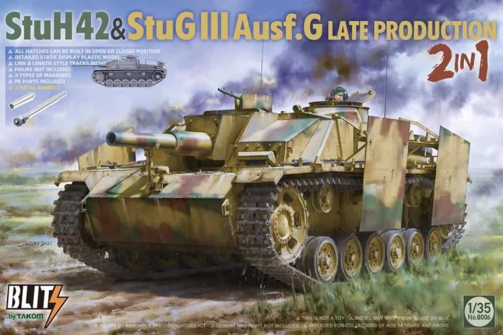 44439_rd StuH 42 & StuG III Ausf. G Late Production 2in1
