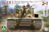 60584_rd Tiger I Sd.Kfz.181 Pz.Kpfw.VI Ausf.E 'Michael Wittmann's Tiger' Normandy 1944 - Late/Late Command-Production With Zimmerit (2 In 1)
