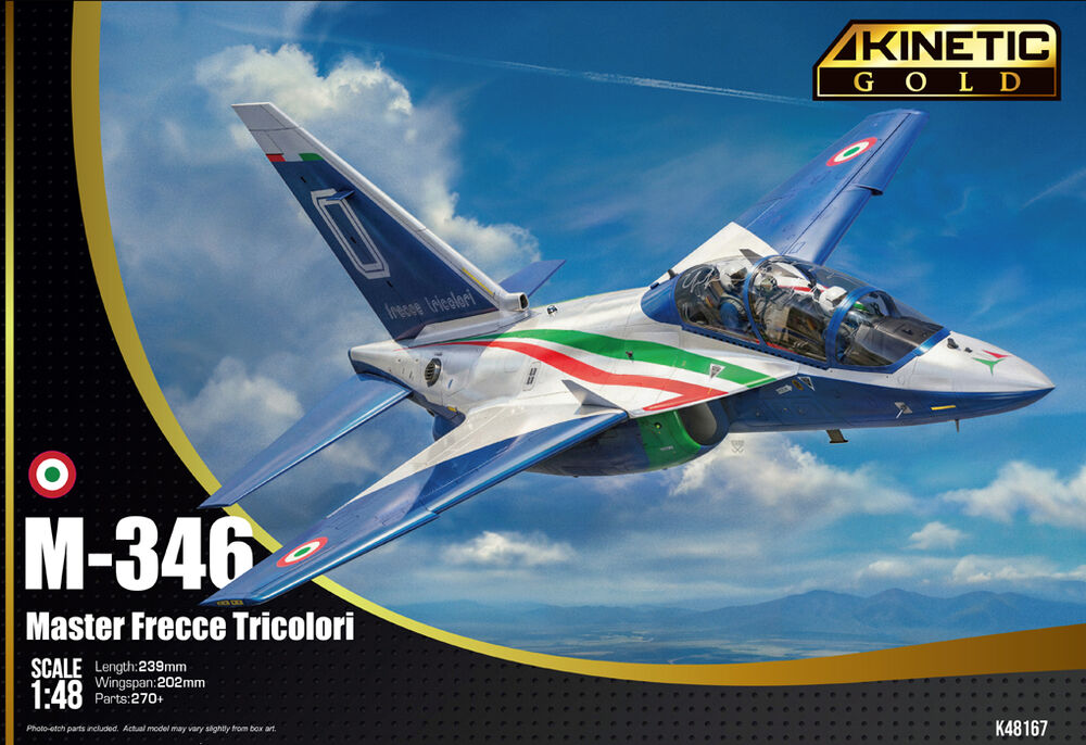 02-123-48167 M-346 - Master Frecce Tricolori (Gold Series)